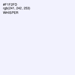 #F1F2FD - Whisper Color Image