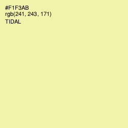 #F1F3AB - Tidal Color Image