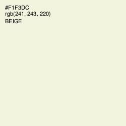 #F1F3DC - Beige Color Image