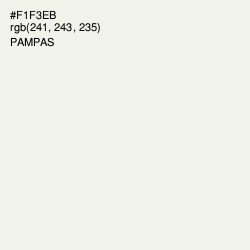 #F1F3EB - Pampas Color Image
