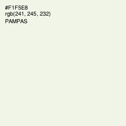 #F1F5E8 - Pampas Color Image