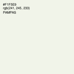 #F1F5E9 - Pampas Color Image