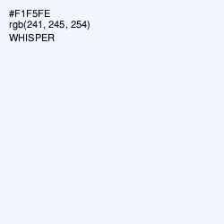 #F1F5FE - Whisper Color Image