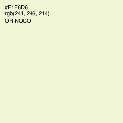 #F1F6D6 - Orinoco Color Image