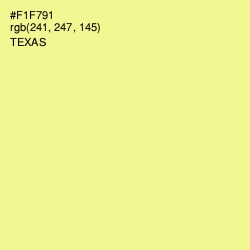 #F1F791 - Texas Color Image