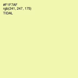 #F1F7AF - Tidal Color Image