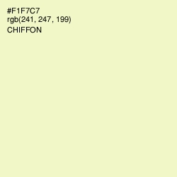 #F1F7C7 - Chiffon Color Image