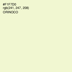 #F1F7D0 - Orinoco Color Image