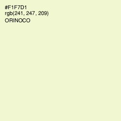 #F1F7D1 - Orinoco Color Image