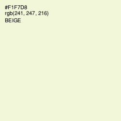 #F1F7D8 - Beige Color Image