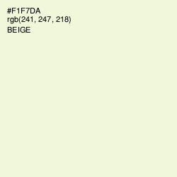 #F1F7DA - Beige Color Image