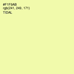 #F1F9AB - Tidal Color Image