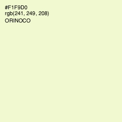 #F1F9D0 - Orinoco Color Image