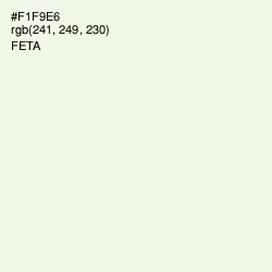 #F1F9E6 - Feta Color Image