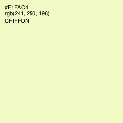 #F1FAC4 - Chiffon Color Image