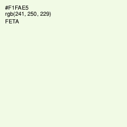 #F1FAE5 - Feta Color Image