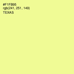 #F1FB95 - Texas Color Image