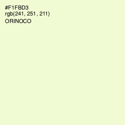 #F1FBD3 - Orinoco Color Image