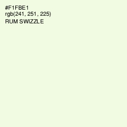 #F1FBE1 - Rum Swizzle Color Image