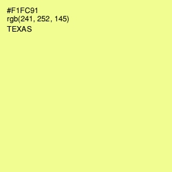 #F1FC91 - Texas Color Image