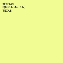 #F1FC93 - Texas Color Image