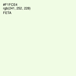#F1FCE4 - Feta Color Image