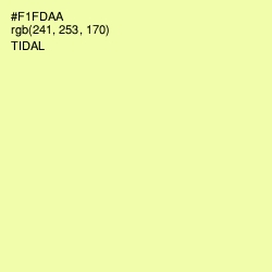 #F1FDAA - Tidal Color Image