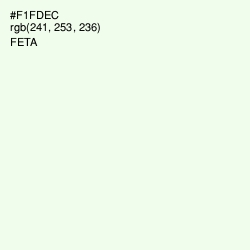 #F1FDEC - Feta Color Image