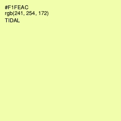 #F1FEAC - Tidal Color Image