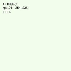 #F1FEEC - Feta Color Image