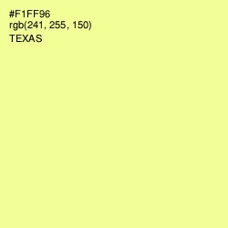 #F1FF96 - Texas Color Image