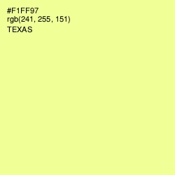 #F1FF97 - Texas Color Image