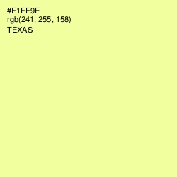 #F1FF9E - Texas Color Image