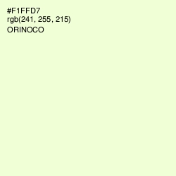 #F1FFD7 - Orinoco Color Image