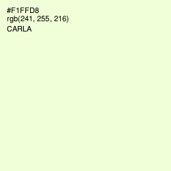 #F1FFD8 - Carla Color Image