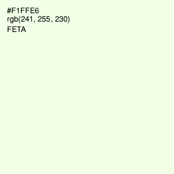 #F1FFE6 - Feta Color Image