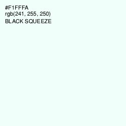 #F1FFFA - Black Squeeze Color Image