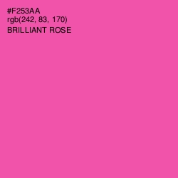 #F253AA - Brilliant Rose Color Image