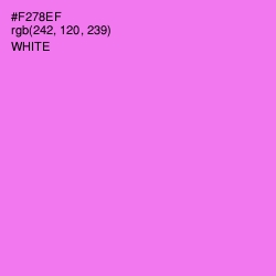 #F278EF - Blush Pink Color Image