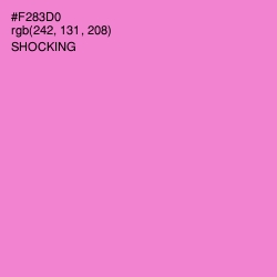 #F283D0 - Shocking Color Image