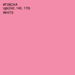 #F28CAA - Tickle Me Pink Color Image