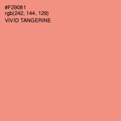 #F29081 - Vivid Tangerine Color Image