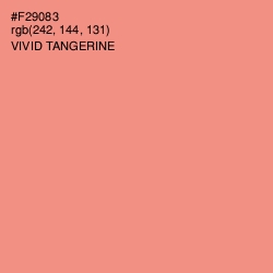 #F29083 - Vivid Tangerine Color Image