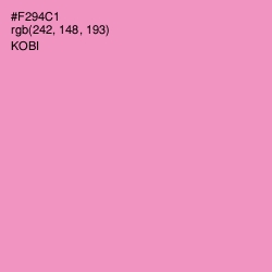 #F294C1 - Kobi Color Image