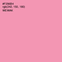 #F296B4 - Wewak Color Image