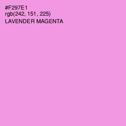 #F297E1 - Lavender Magenta Color Image