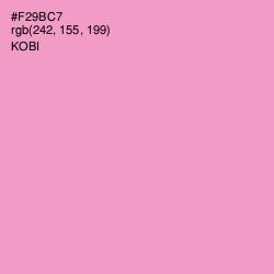 #F29BC7 - Kobi Color Image