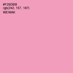 #F29DBB - Wewak Color Image