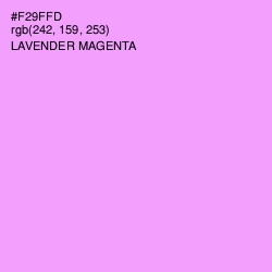 #F29FFD - Lavender Magenta Color Image