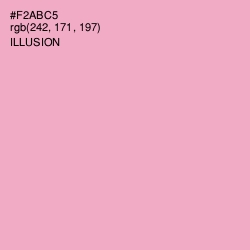 #F2ABC5 - Illusion Color Image